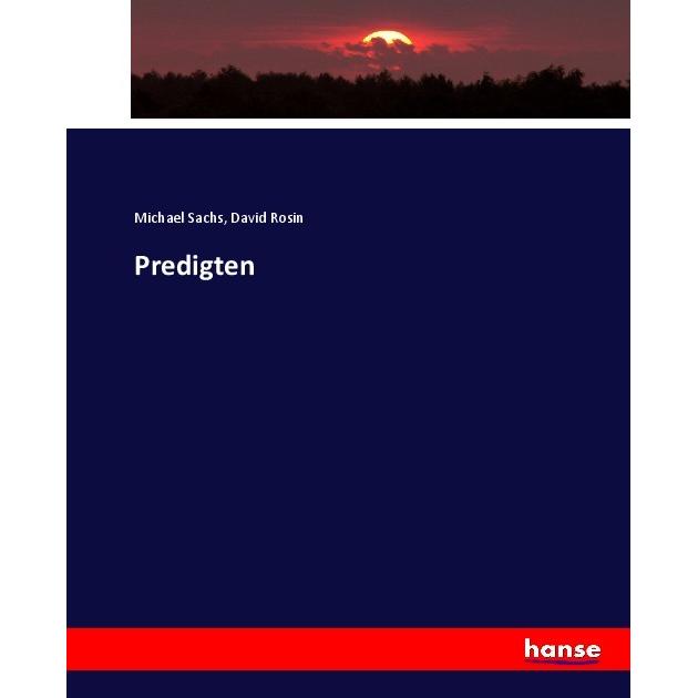 Predigten, Fachbücher von Michael Sachs, David Rosin