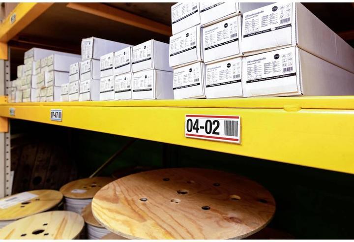 Productafbeelding Durable Etiketzak HARD COVER zelfklevend 100x38mm 10S