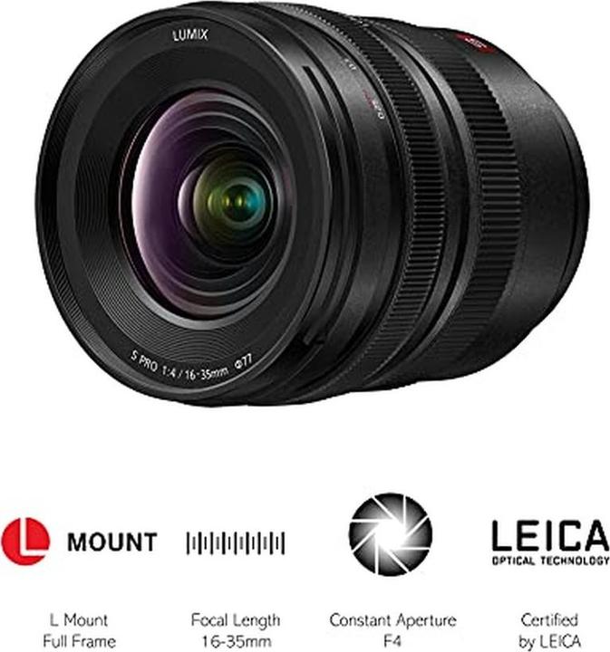 Actual product image Panasonic Lumix S 16-35mm f/4 Pro (L-Mount, full size)