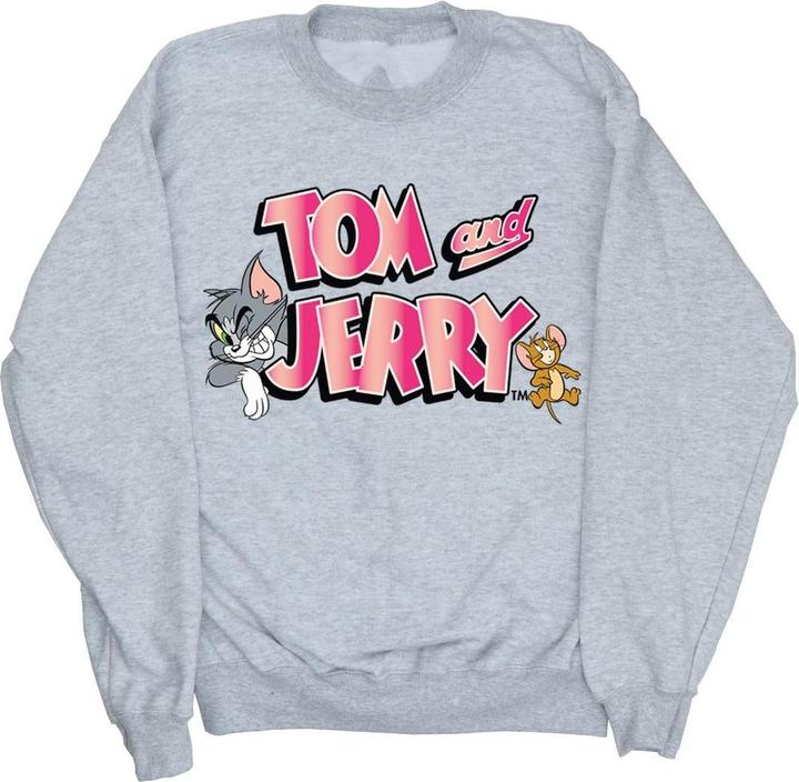Immagine prodotto Tom & Jerry Gradient Logo Felpa Ragazze (140, 146)