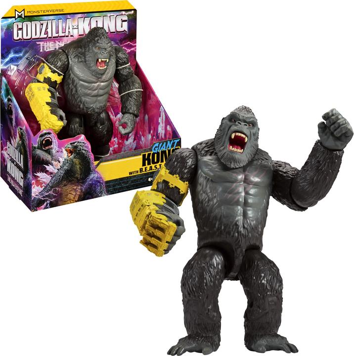 Actual product image Little Tikes Godzilla x Kong: The New Empire, 11-Inch Giant Kong Action Figure Toy, Iconic Collectable Movie Char