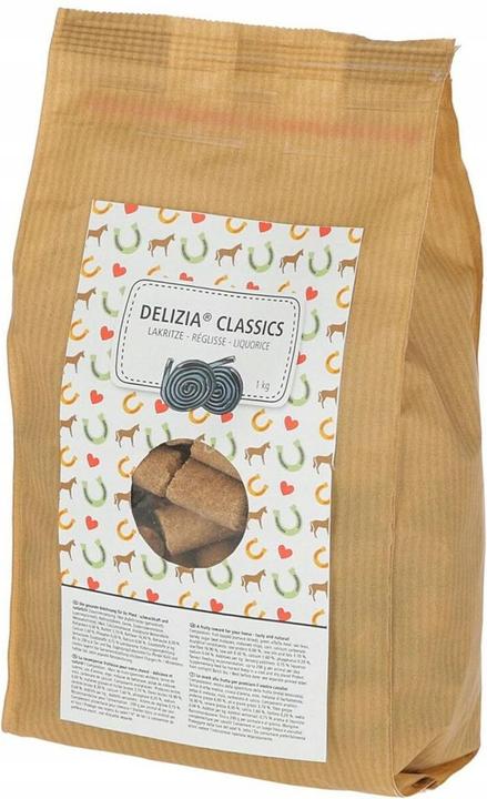 Image du produit Kerbl Delizia Classics Licorice - friandise pour chevaux - 1 kg (1000 g)