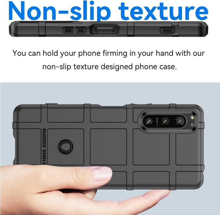 Produktbild Screenguard Sony Xperia 5 IV Rugged Shield Hülle (Sony Xperia 5 IV)