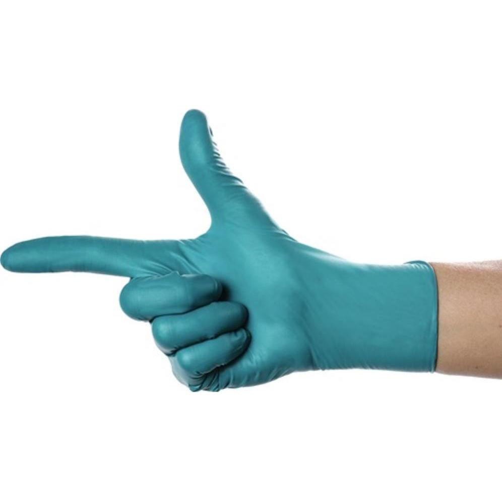 Ampri, Schutzhandschuhe, Einweghandschuh SolidSafety ChemN Special Grösse XXL grün Nitril EN 374, EN 455 PSA-Kategorie I...