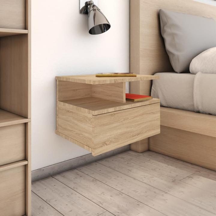 Produktbild vidaXL Schwebender Nachttisch (40 x 31 x 27 cm)