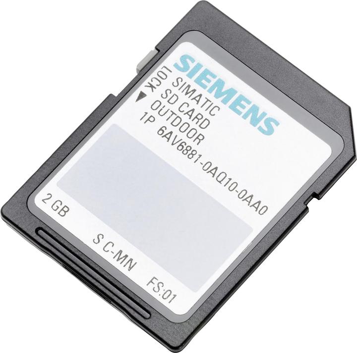 Siemens SIMATIC HMI SD memory card (2 GB, SDXC)