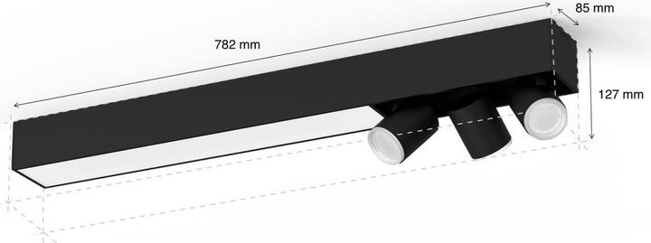 Image du produit Philips Hue Centris Base BT (3650 lm, GU10)