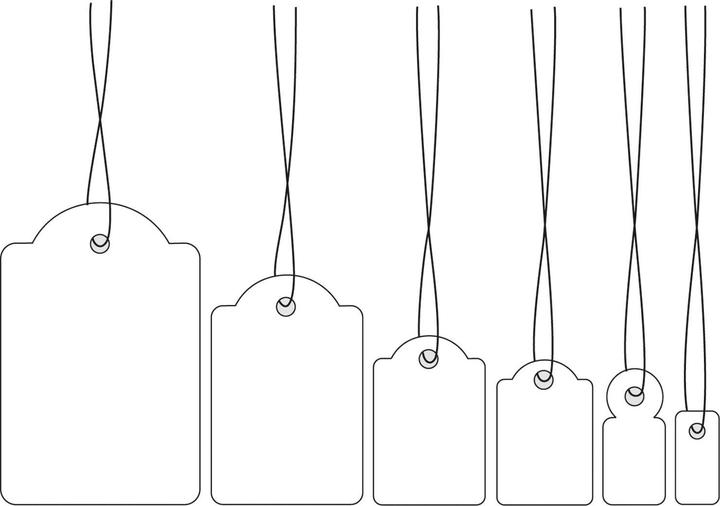 Immagine prodotto HERMA Etichette da appendere (1000x)