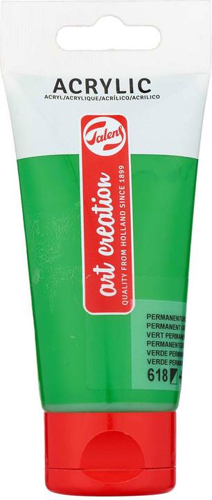 Royal Talens Acrylic paint ArtCreation, permanent green light,75ml (75 ml)