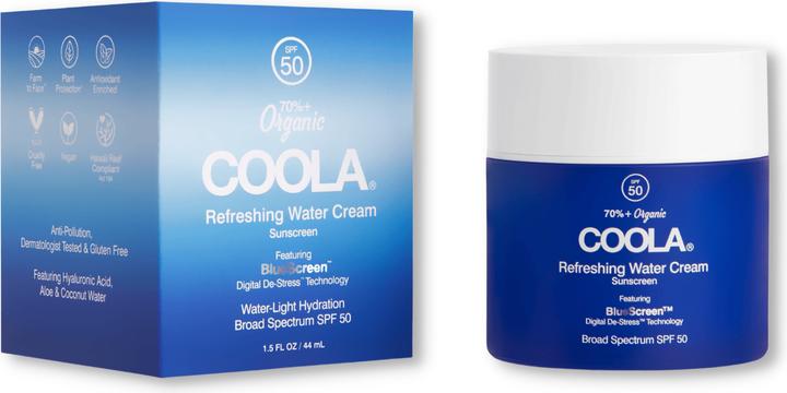 Coola Suncare Refreshing Water (Sun cream face, SPF 50, 44 ml, 44 g)