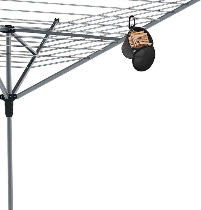 Produktbild ProPlus Wäscheklammer-Beutel mit Karabiner