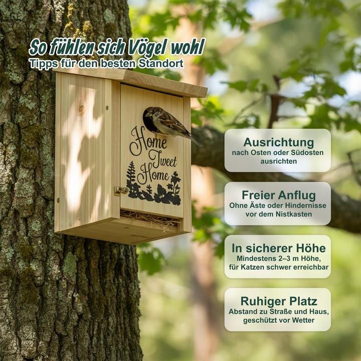 Produktbild Relaxdays Nistkasten
