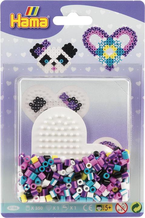 Produktbild Hama Bgelperlen midi "Streifenperlen - Herz", im Blister