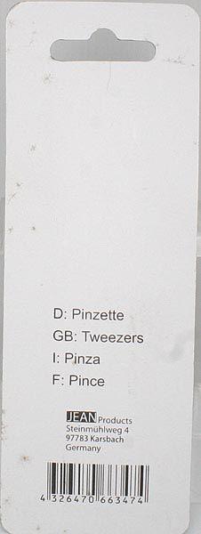 Immagine prodotto Elina 53367 Pinzetta in acciaio inox per la depilazione