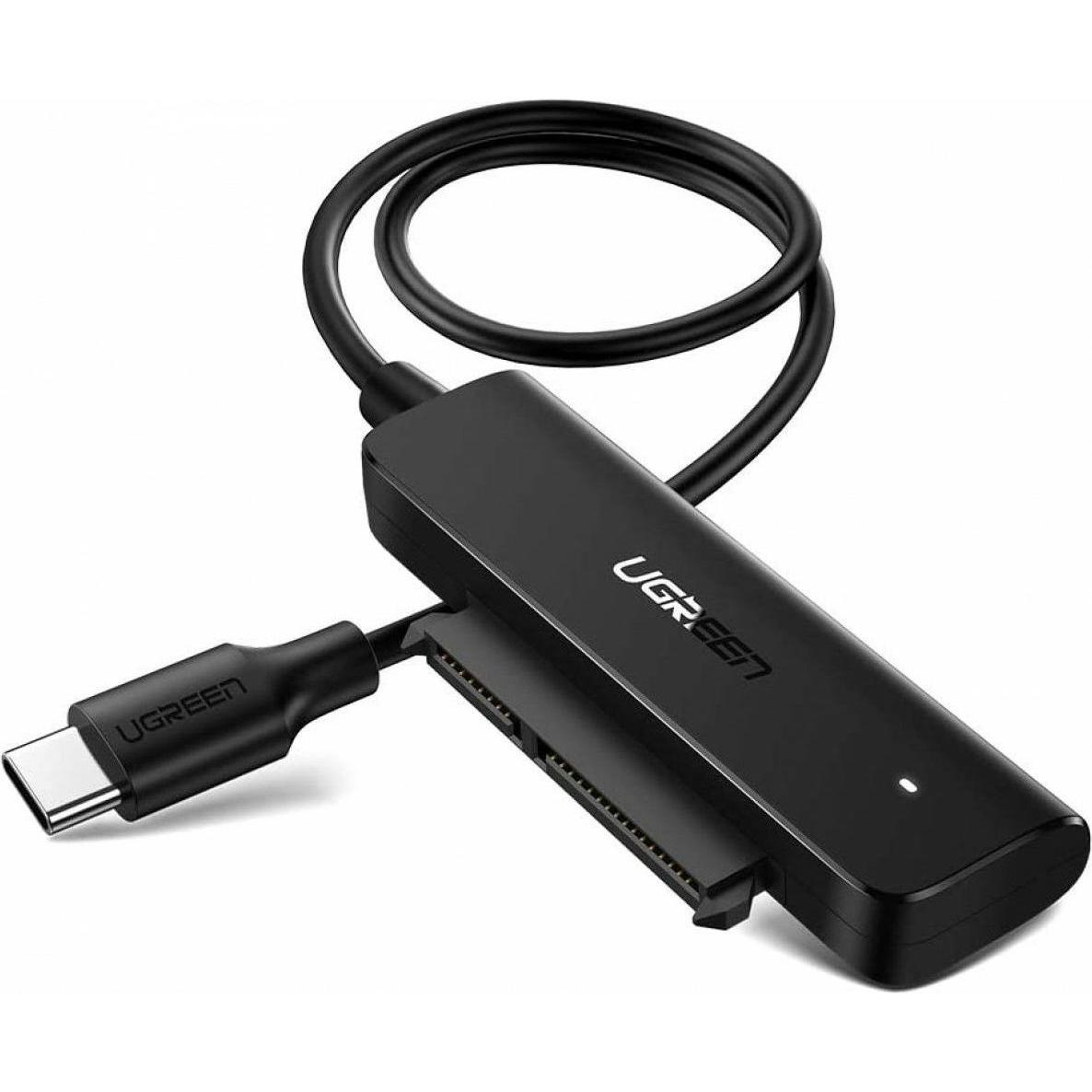 Ugreen Adattatore da USB-C a SATA 3.0 per HDD SSD da 2,5" SATA, Accessori per dischi rigidi