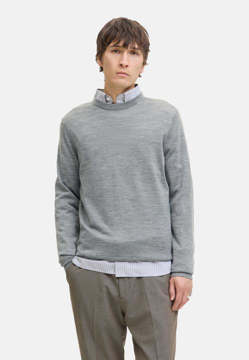 Image du produit Jack & Jones Einfarbig Strickpullover Strickpullover (XXL)