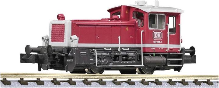 Actual product image Bachmann Trains D shunting loco, 332 021-5, DB, orient red, Ep.V (old) (Track N)
