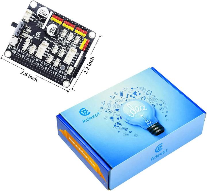 Produktbild Adeept Raspberry Pi Robot HAT Kit