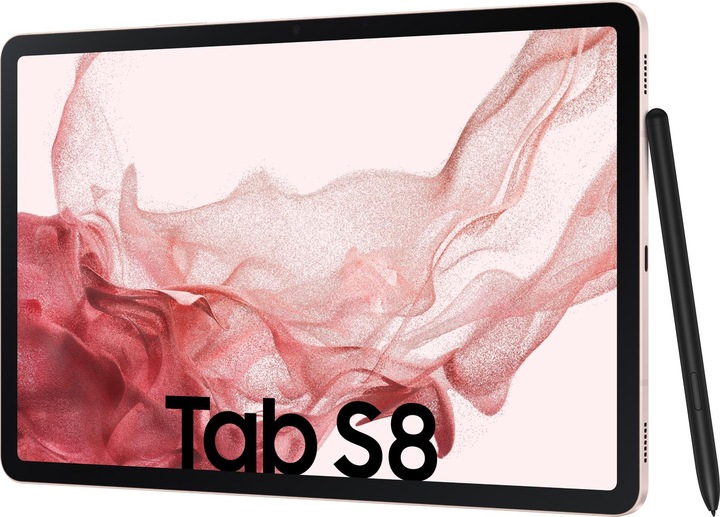 Actual product image Samsung Galaxy Tab S8 (WLAN only, 11", 128 GB, Pink Gold)