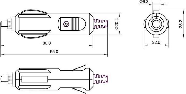 Image du produit Goobay Prise allume-cigare de voiture