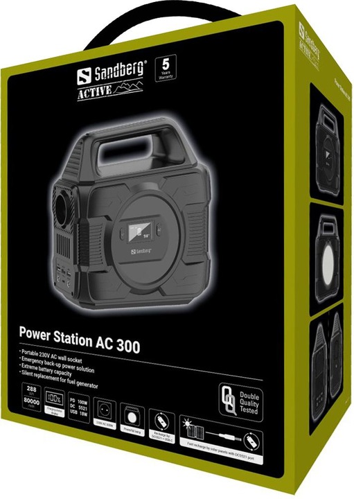 Actual product image Sandberg 420-84 (296 Wh, 2.90 kg)