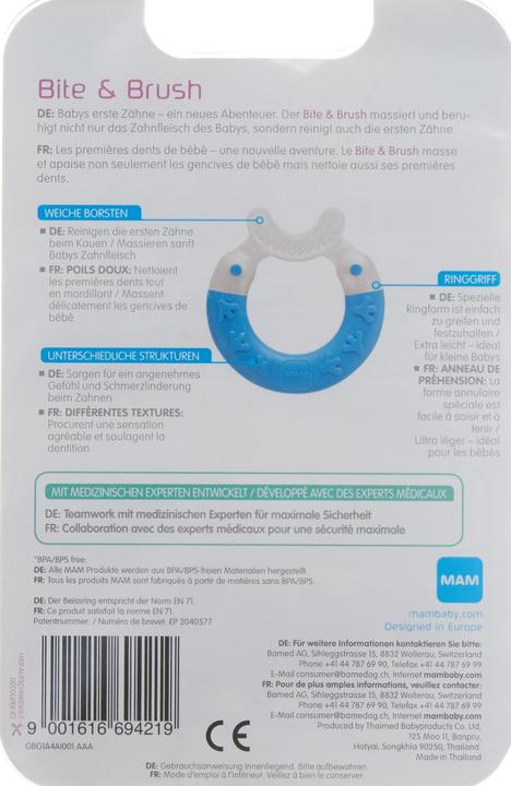 Immagine prodotto MAM Morso e pennello assortiti (3 Mesi - 2 anni)