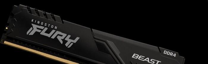 Productafbeelding Kingston FURY Beest (2 x 4GB, 2666 MHz, DDR4 RAM, DIMM 288 pin)