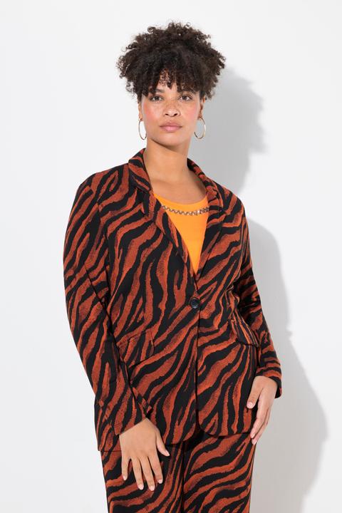 Produktbild Miamoda Blazer, schmale Form, Zebramuster (58)