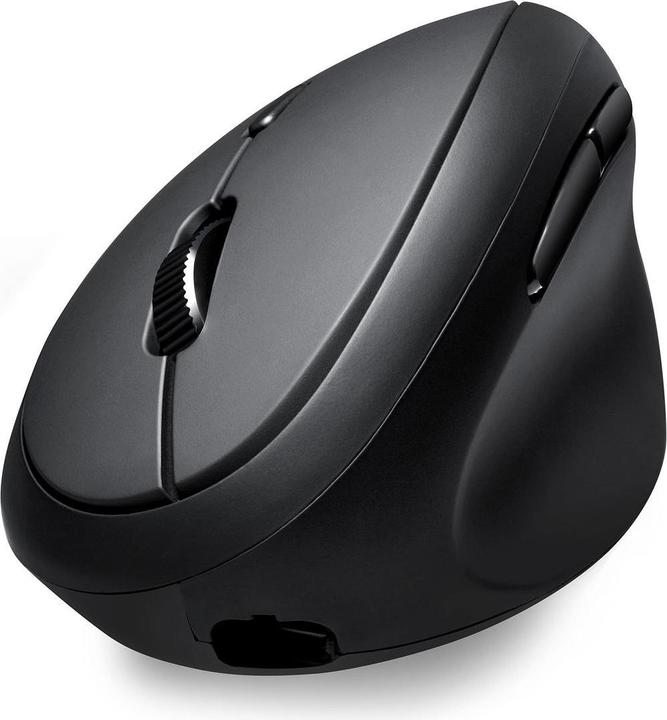 Actual product image Perixx PERIMICE-819, ergonomic vertical mouse, silent click, multi-device, black (Wireless)