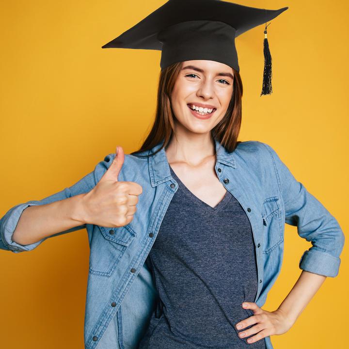 Image du produit Relaxdays 2x chapeaux-de-diplômé