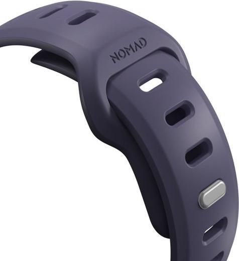 Actual product image Nomad Tempo Band 42mm Purple (18 mm, FKM fluoroelastomer)