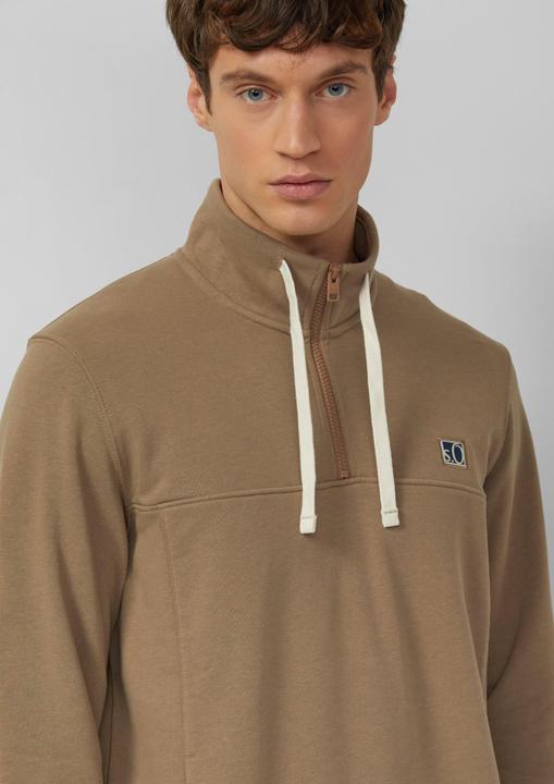 Image du produit s.Oliver Sweatshirt Sweatshirt mit Eingrifftaschen und Label-Patch (L, S)