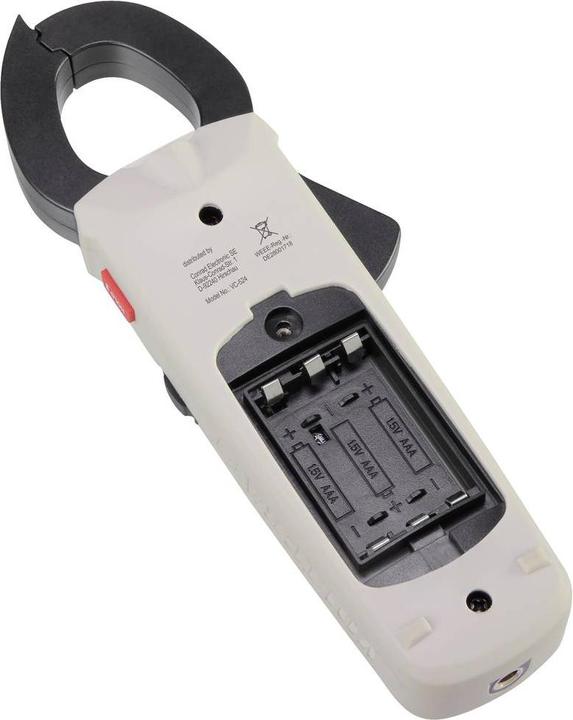 Actual product image Voltcraft VC-524 Current clamp digital CAT III 600V Display (Counts): 6000 (CAT III 600V, Pincer ammeter)