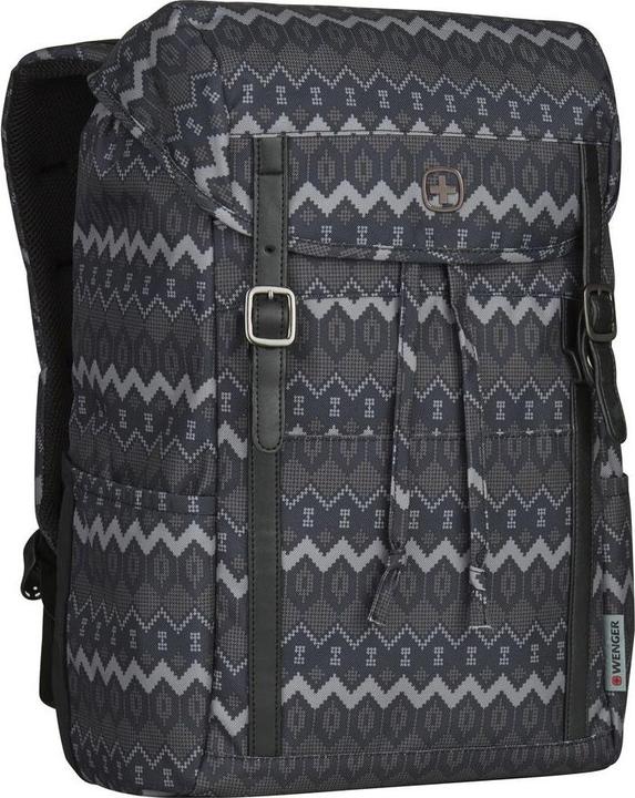 Actual product image Wenger Travel Backpack Cohort 606475 Black Native Print (16", Universal)