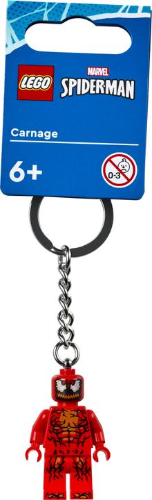 Actual product image LEGO Carnage key fob