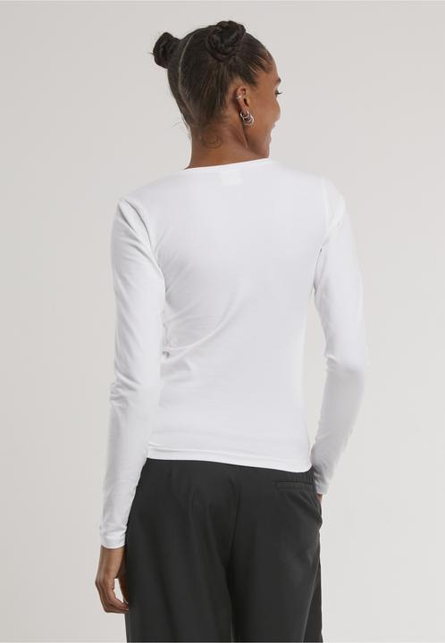 Produktbild Urban Classics Ladies Basic Super Slim Longsleeve - 187089 (XXL)