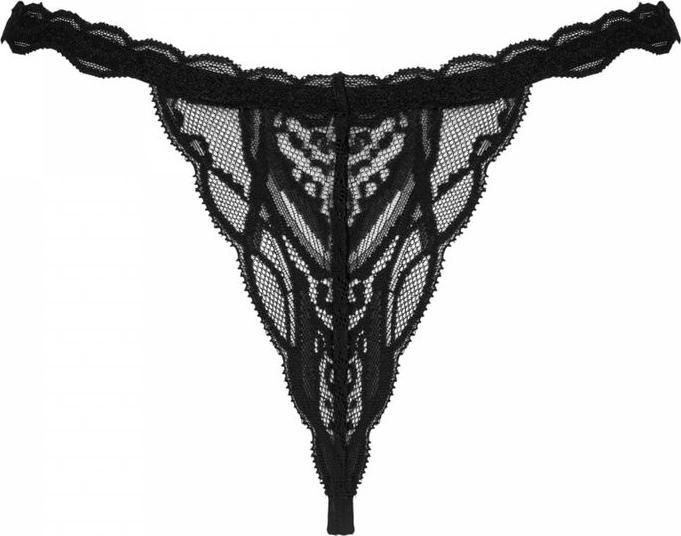 Produktbild Obsessive Sedila Crotchless Panties Black S/M (S, M)
