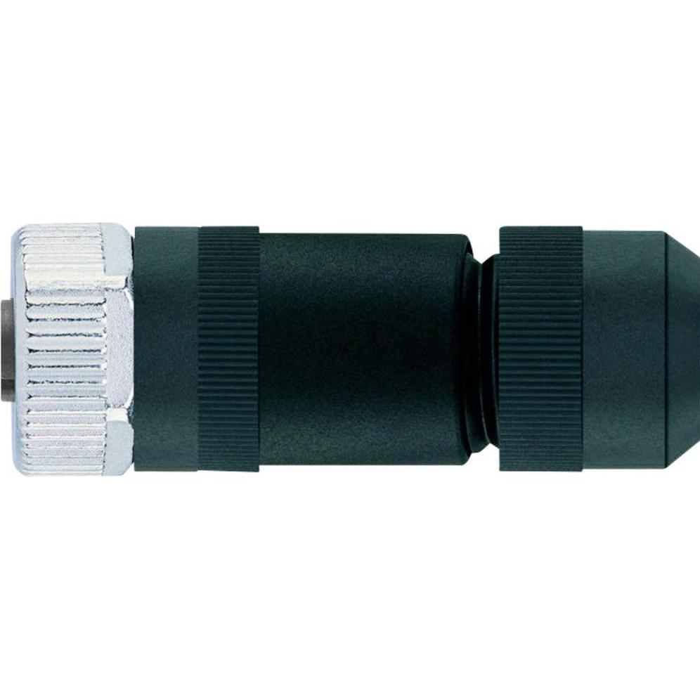Escha 8086300 Sensor-/Aktor-Steckverbinder, unkonfektioniert Polzahl Sensoren, Cavo + Spina elettrica, Nero, Grigio