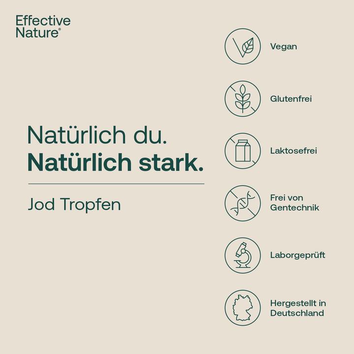 Actual product image Effective Nature Iodine drops (Liquid, 50 ml)