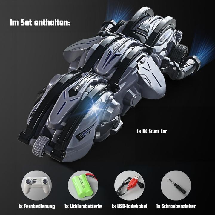 Produktbild Hermex RC Stunt Car Ferngesteuertes Auto Stunt-Auto Rennauto Spielzeugauto