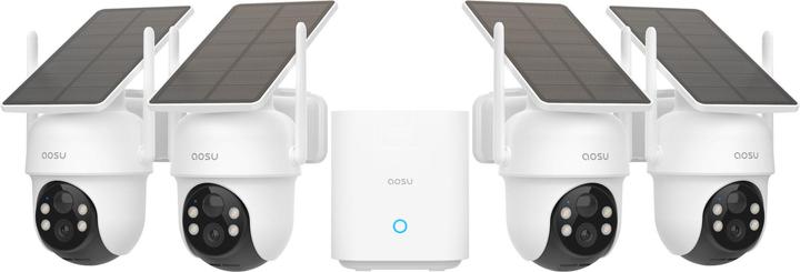 Immagine prodotto Aosu Kit Solarcam D1 Classic - 4 telecamere (2304 x 1296 Pixels)