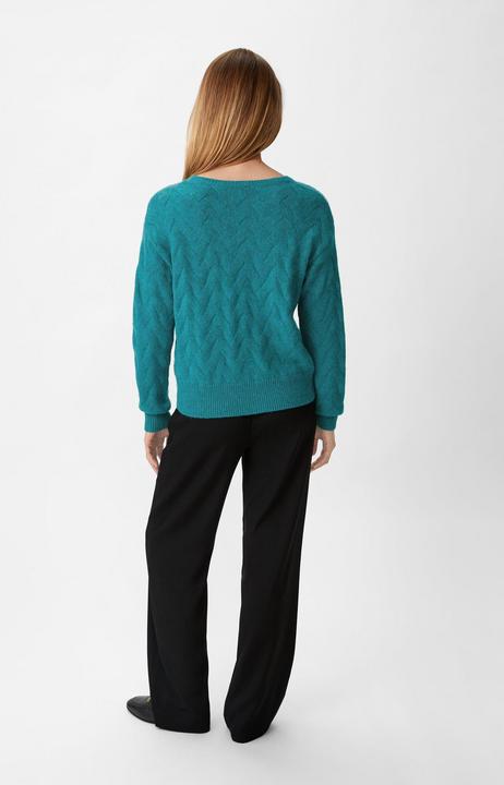 Produktbild Comma Strickpullover Strickpullover mit Zopfmuster (L)