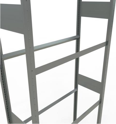 Actual product image Schulte Lagertechnik Wheels basic rack MULTIplus150