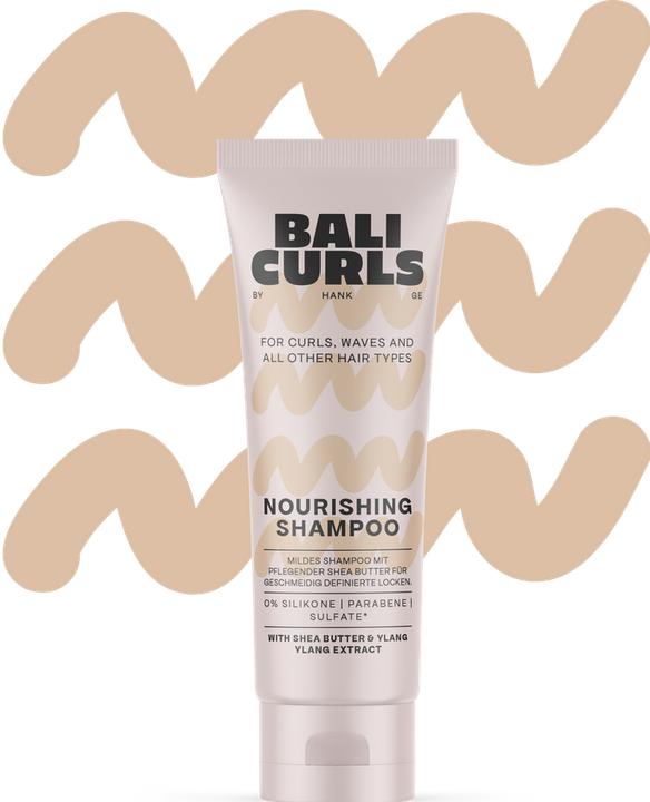 Actual product image Bali Curls Nourishing Shampoo (Liquid shampoo, 75 ml)