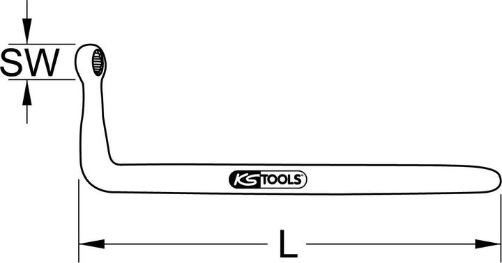 Actual product image KS Tools Counterholder with protective insulation, 16mm