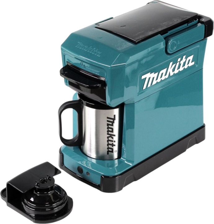 Produktbild Makita DCM 501 SG2 Akku Kaffeemaschine 12 V max. / 18 V + 2x Akku 6,0 Ah + Ladegerät