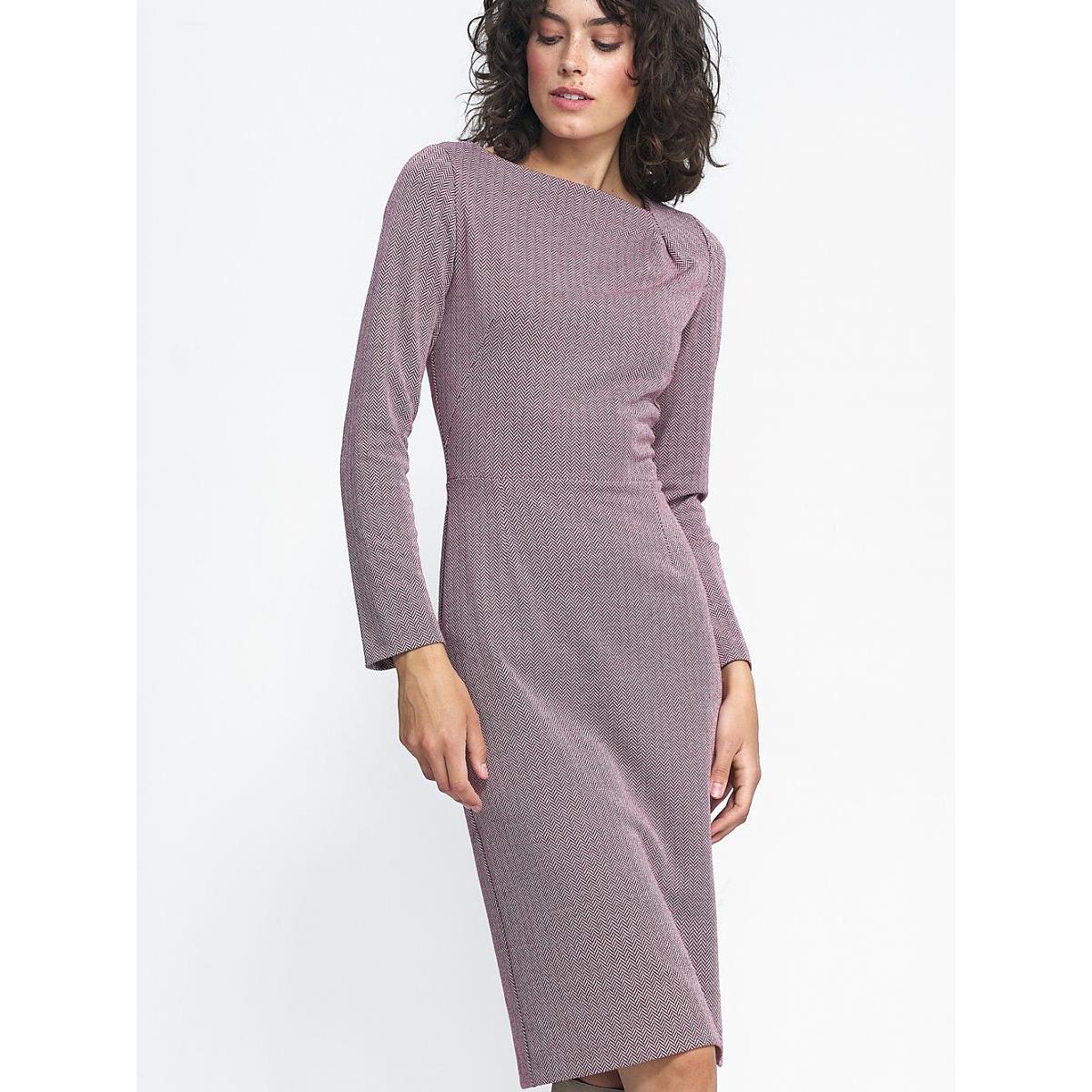 Nife, Damen, Kleider, Alltagskleid, Rot, (34)