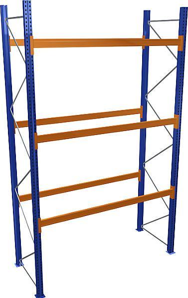 Actual product image Basic pallet racking depth 1100 mm