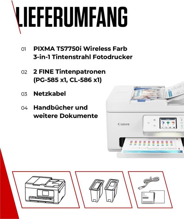Image du produit Canon Pixma TS7750i (Encre)