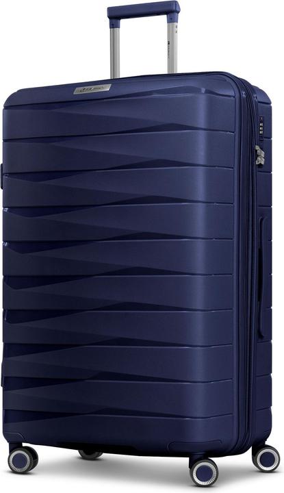 Actual product image Franky London 4-wheel trolley L 74 cm with expansion fold (91 l)